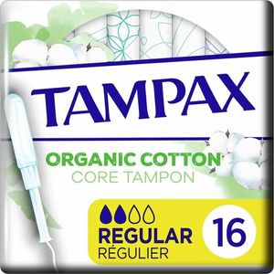 Tampax Organic Regular Tampon 16 Pcs
