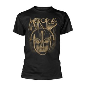 Metropolis - Tričko pro muže/dámy Unisex PH2836 (XL) (Černá)