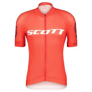 Scott Herren Fahrradshirt RC Pro SS fiery red/white S