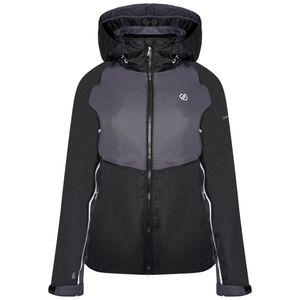 Regatta - "Radiate II" Skijacke Wasserfest für Damen RG6392 (40 DE) (Schwarz/Ebenholz-Grau)