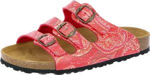 Lico Bioline Pantolette rot/orange Gr. 38