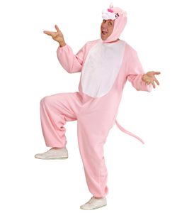 Kostým Funny Panther pink, Veľkosť:M