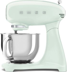 SMEG SMF03PGEU 50's Style, mit 4.8 l Edelstahlschüssel, pastellgrün (SMF03PGEU)