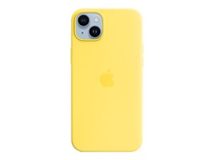 Apple Silicone Case iPhone 14 Plus    ye  mit MagSafe - Canary Yellow