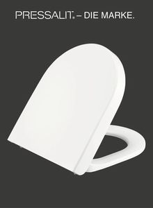 Pressalit 3 WC-Sitz Klodeckel Klosettsitz Absenkautomatik weiß f. Duravit Starck