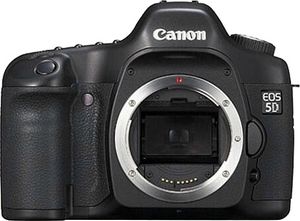 Canon EOS 5D 12,8 Megapixel DSLR-Kamera, 35,8 x 23,9 mm CMOS-Sensor, 6,35 cm (2,5 Zoll) Display, NO