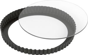 KAISER Inspiration forma do quiche ze szklaną podstawą Ø28cm