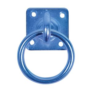 Perry Equestrian Swivel Anbindering auf Montageplatte (2 Stück/Packung) BZ2012 (Einheitsgröße) (Blau)