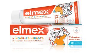 Elmex Kinder-Zahnpasta für Milchzähne 2-6 J. 50ml