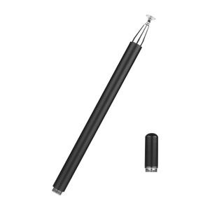 Universal Stylus Pen Kapazitiver Stift mit magnetischer Absorption Silikonkopfempfindliche Beruehrungssteuerung fuer Telefontablett Schwarz