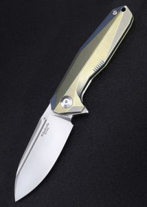 Taschenmesser Rikeknife 1504B-GB, Gold/Blau