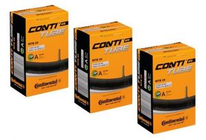 Continental 3x Schlauch Conti MTB 28/29 28/29x1.75/2.50 AV Autoventil 40mm