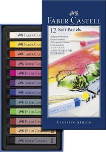 FABER-CASTELL Softpastellkreiden STUDIO QUALITY 12er Etui