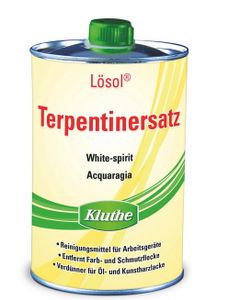 500 ml  Terpentinersatz, Terpentin Ersatz hochwertiges, langsamflüchtiges Reinigungs- und Verdünnungsmittel.
