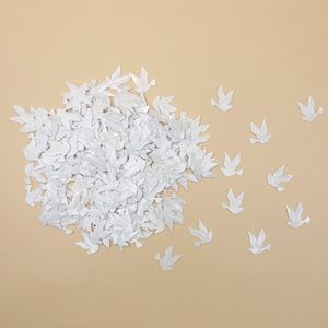 Oblique Unique Deko Tauben Konfetti als Streudeko Tischdeko für Konfirmation Taufe Kommunion Hochzeit - weiß