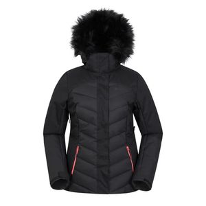 Mountain Warehouse - "Pyrenees II" Skijacke Wattiert für Damen MW2066 (42 DE) (Schwarz)