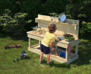 Spielküche / Kinderküche Karibu Akubi Matschküche Sandy 119x44x86cm Spielküche / Kinderküche Karibu Akubi Matschküche Sandy 119x44x86cm
