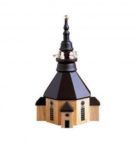 Miniatúrny domček Seiffenský kostol VxŠxH 14,5x8,5x8,5cm NOVINKA