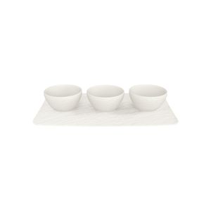 Villeroy & Boch Set Manufacture Rock blanc weiß