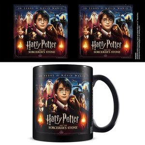 Harry Potter - 20 Years Of Movie Magic - black - Keramik Tasse - Ø8,5 H9,5 cm