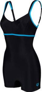 arena Venus Combi Badeanzug Damen langes Bein, Farbe:Schwarz, Größe:44 arena Venus Combi Badeanzug Damen langes Bein, Farbe:Schwarz, Größe:44
