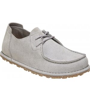 Birkenstock Utti Lace Herren sportlicher Schnürer in Grau, Größe 43