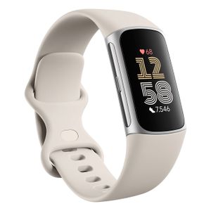 Fitbit Charge 6 porcelain band/silver