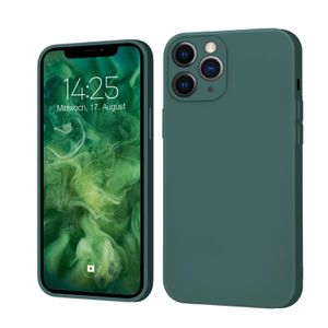 Hülle für Apple iPhone 11 Pro Case Cover Bumper Silikon Softgrip Schutzhülle Farbe: Grün