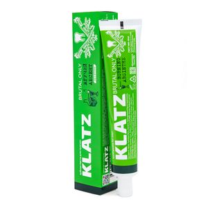 Klatz Zahnpasta für Männer BRUTAL ONLY Brennender Absinth ohne Fluorid 75 ml