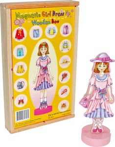 Magnetická hra obliekacia bábika Magda