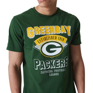 New Era NFL Football Shirt - WORDMARK Green Bay Packers - XL