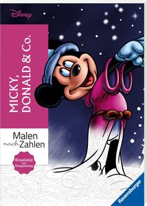 Disney Malen nach Zahlen: Micky, Donald & Co.