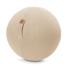 Sitzball Sitting Ball Felt beige Ø 65 cm
