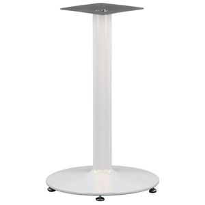 Tischgestell aus Metall NY-B006, für Büro, Hotel, Restaurant, Durchmesser 57 cm, Höhe 72 ​​cm, Weiß