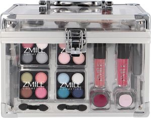 Deluxe Schminkkoffer Set Acryl Profi-Qualität 42 teilig