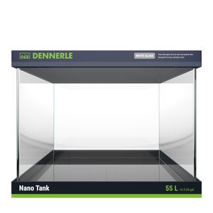 Dennerle Nano Tank White Glass - 55 Liter - Aquascaping Aquarium - 45 x 36 x 34 cm