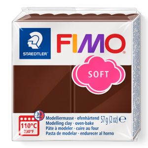 Modelliermasse FIMO soft schoko