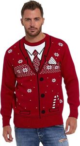 Foul Christmas Sweater für Männer -Weihnachtspullover "Neat Christmas" - Männer Größe XL