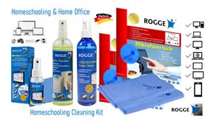 ROGGE Homeschooling Cleaning Kit - Reinigungsset für Homeschooling