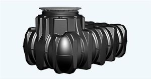 Flachtank Platin Paket Haus Professionell befahrbar 7.500L Graf 390217