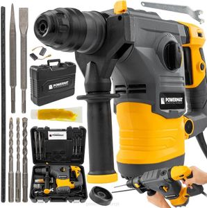Abbruchhammer 5,5J 2600 Watt Stemmhammer SDS PLUS Schlaghammer Meißelhammer Schlagbohrer mit Koffer Abbruchhammer 5,5J 2600 Watt Stemmhammer SDS PLUS Schlaghammer Meißelhammer Schlagbohrer mit Koffer
