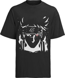 Pánske bavlnené tričko Anime Naruto Kakashi Hatake Akatsuki