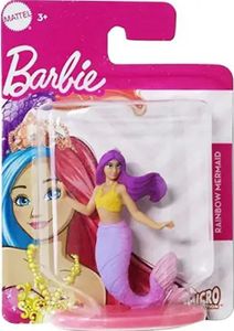 Mattel Barbie Mini Tęczowa Syrenka 6cm