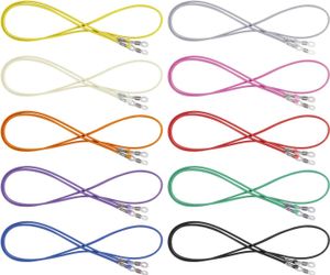 Brillenband 10 Stück, bunt Kette für Lesebrille & Sonnenbrille Strap, Brillenkordel Brillenschnur Brillenkette für Damen Herren