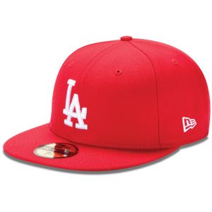 New Era 59 Fifty Los Angeles Dodgers Red / White 7 7/8