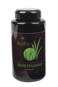 Semen Vitae Gerstengras-Pulver . in Violett Glas - Bio - 80g
