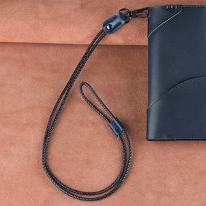 Universale Geflochtenes Handyband, Handy Halsband Lanyard Smartphone Necklace für Handyhülle(Blau)