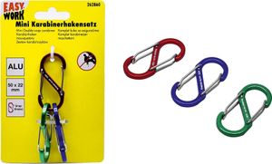 EASY WORK EW Mini Karabinerhakensatz 3-t 262860