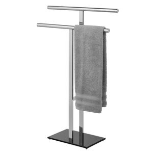 WENKO Stand Handtuchhalter T-Form Lava Aufbewahrung Handtücher Bad Duschen