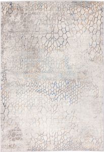 Mazovia Teppich Beige Modern Abstrakt - Wohnzimmer, Schlafzimmer, Esszimmer, Büro - Kurzflor - Rechteckig - Stilvoll, Weich - Braun - 200 x 300 cm